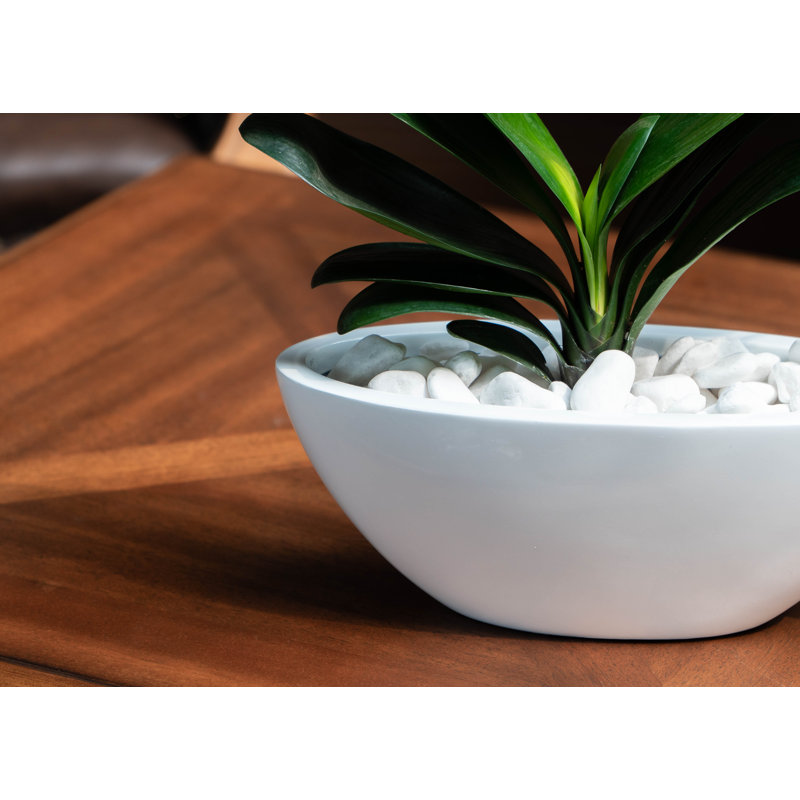 Handmade Pot Planter, Gray, 39" H x 13.75" W x 13.75" D