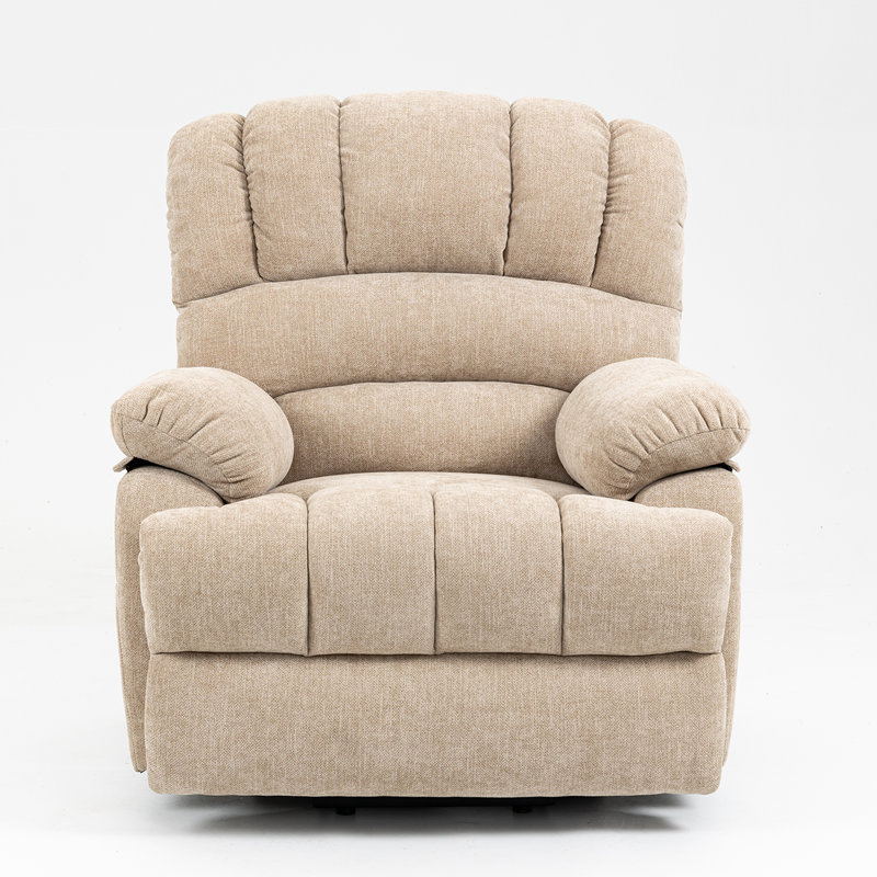 Recliner Chair, Beige