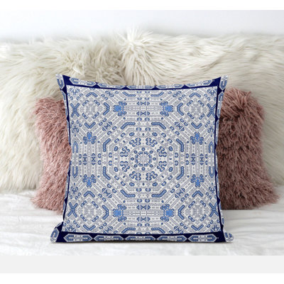 Geometric Reversible Pillow Insert