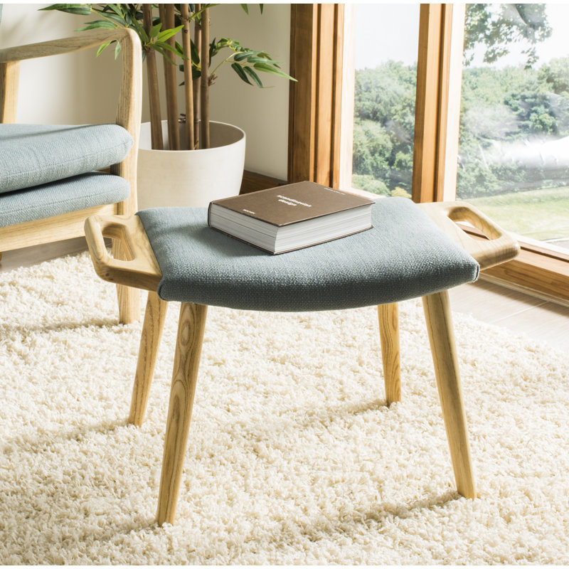 Bedlington Upholstered Bench, Blue