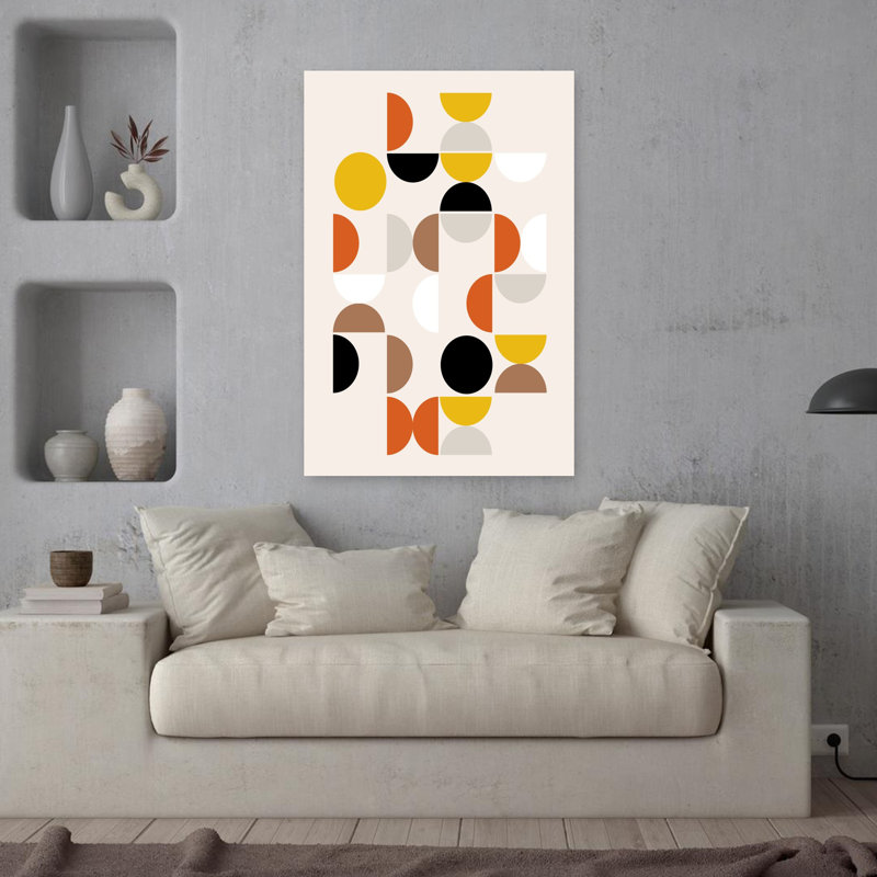 Art contemporain, art contemporain abstrait, H 36 po x l 24 po