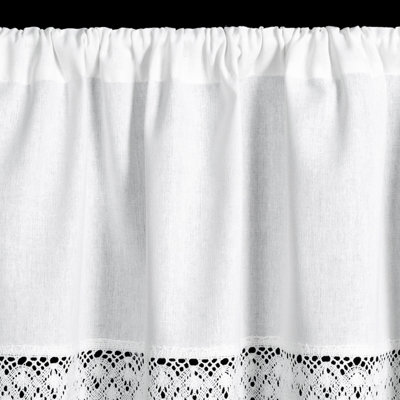 Rawtenstall Solid Colour Cafe Curtain
