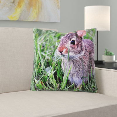 Coussin en lapin