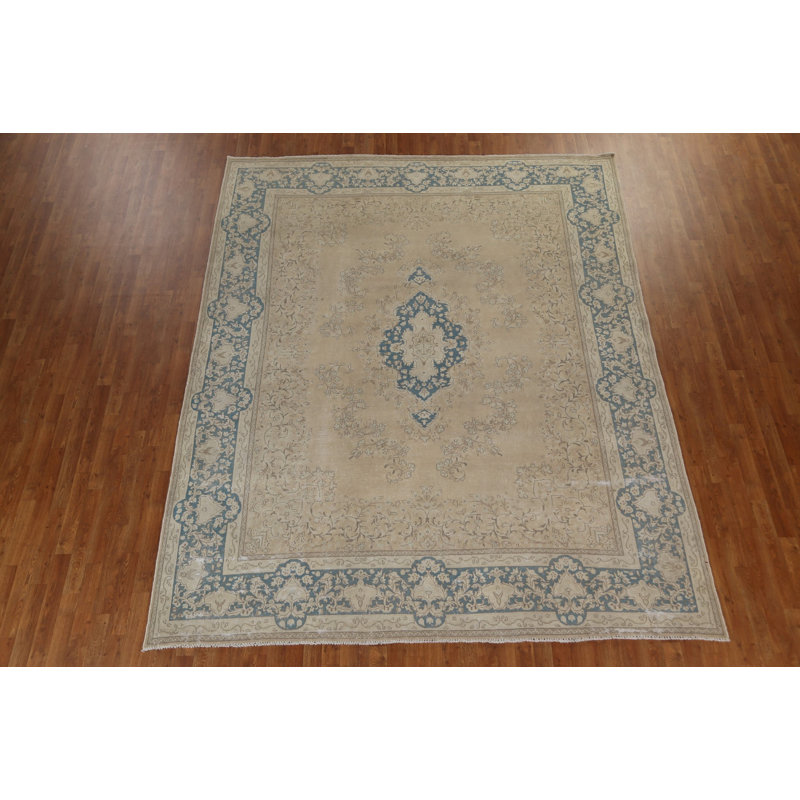 Tapis traditionnel floral 9 x 11