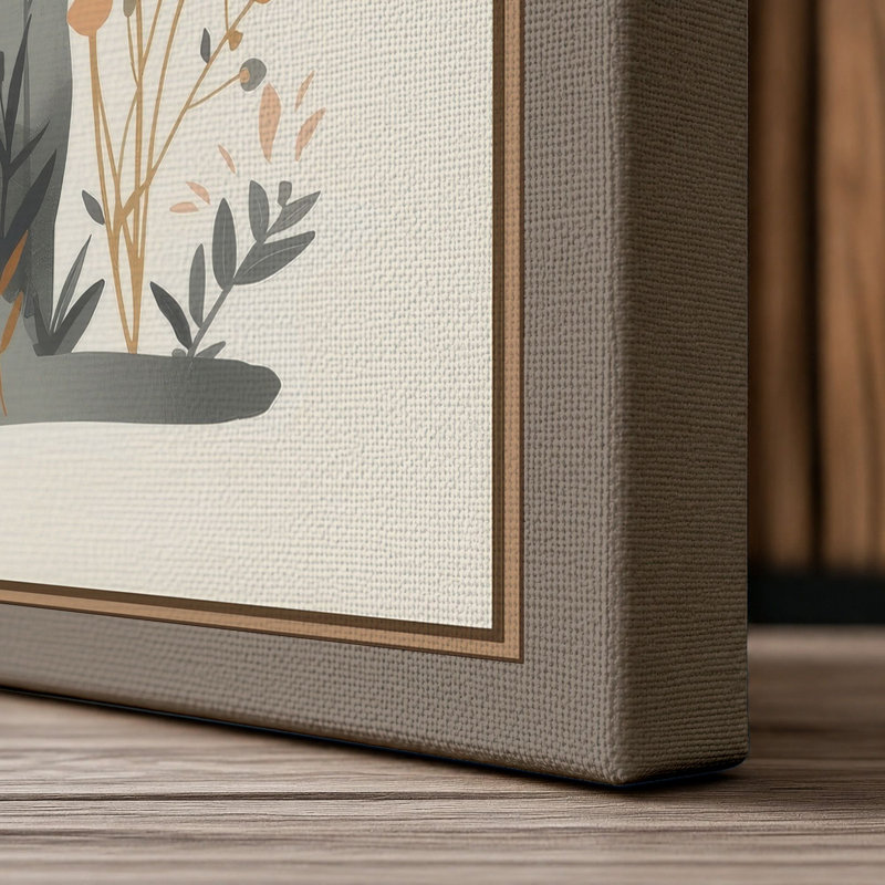 Print, 18x12 - 45.7 x 30.5 cm, Taupe Border