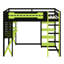 Lit mezzanine complet avec bureau, tablettes-1731659323