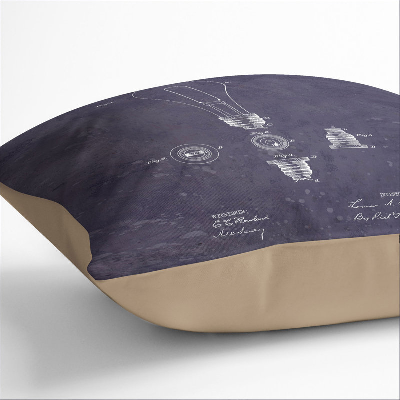 Square Cushion, 55cm H x 55cm W x 20cm D, Stone