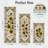 Sunflower Pattern Non-Slip Washable Kitchen Mats