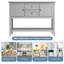 Shilpa 117cm Wide 2 Drawer Sideboard-1829638777