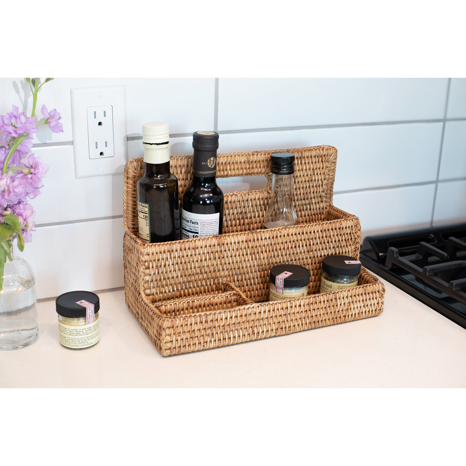 Artifacts Rattan Sorter, Honey Brown