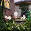 Ensemble de piquets de jardin 3 pièces Snowman