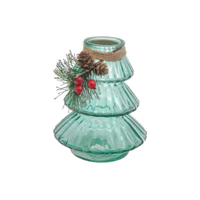 Décoration de Noël en verre
