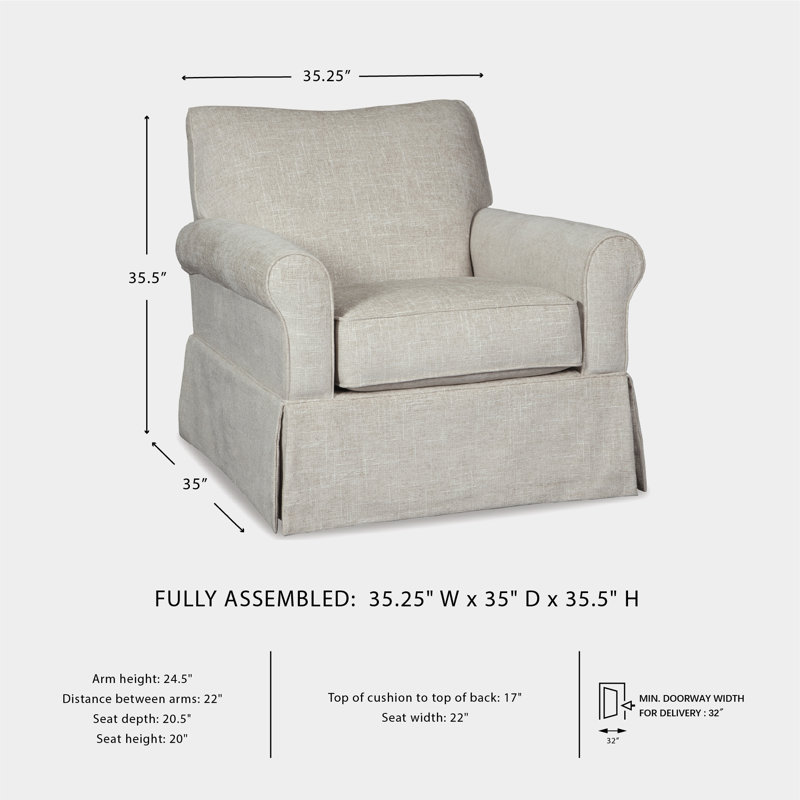 Fauteuil rotatif Villarreal