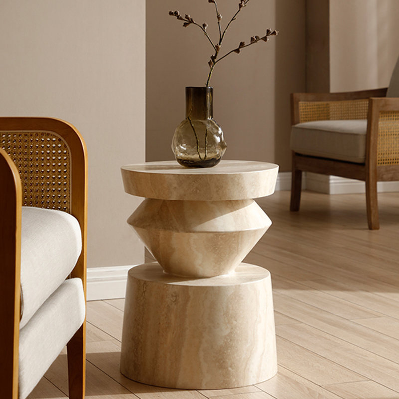 Table de bout moderne en résine