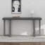 Console moderne en bois massif avec pieds en pin massif et table d'appoint étroite-1556019680