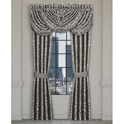 Bolero - Silver 95" Window Panel Pair