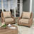 Outdoor Deep Seating Cushion Set Water-Resistant & Fade-Resistant Patio Chair Cushions-1571548284-1571548287-1571545991