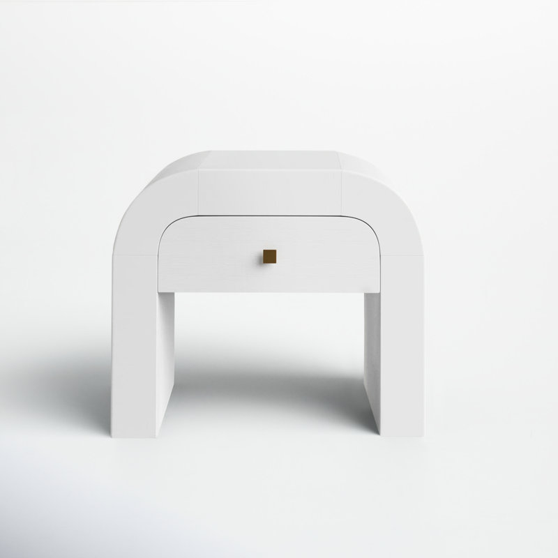 Baxley 26 " W Nightstand, White