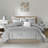 Metallic Printed Comforter Set-130419474-130419475
