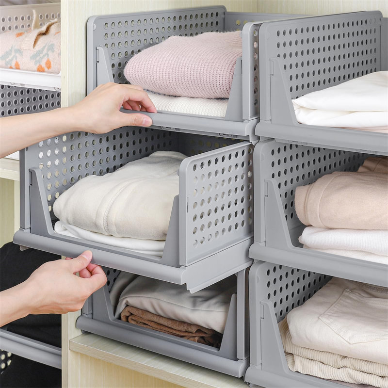 Stalter Plastic / Acrylic Shelf Divider, Grey