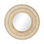 Miroir mural rond en bois de bambou-1728147073