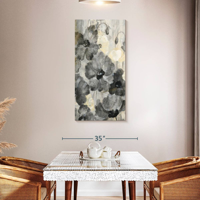 Crystal Raindrops Panel II, 48" H x 24" W