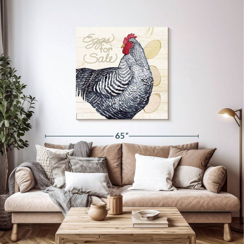 Poulet vivant à la ferme, H 39 po x l 39 po