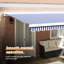 Ivy Bronx Fabric Cover Retractable Patio Awning-1227483525-1227483534