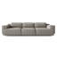 Canapé inclinable en cuir Valentina