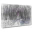 Path Through A Purple Forest - Wrapped Canvas-56637259