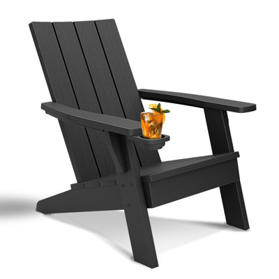  Weather-Resistant  Modern Outdoor Adirondack Chair