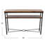 Console en bois massif et métal Saratoga-66149172