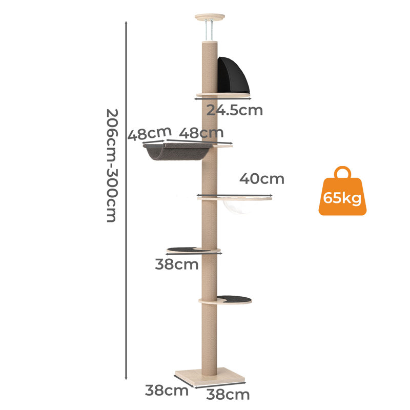 300cm H Cat Tree