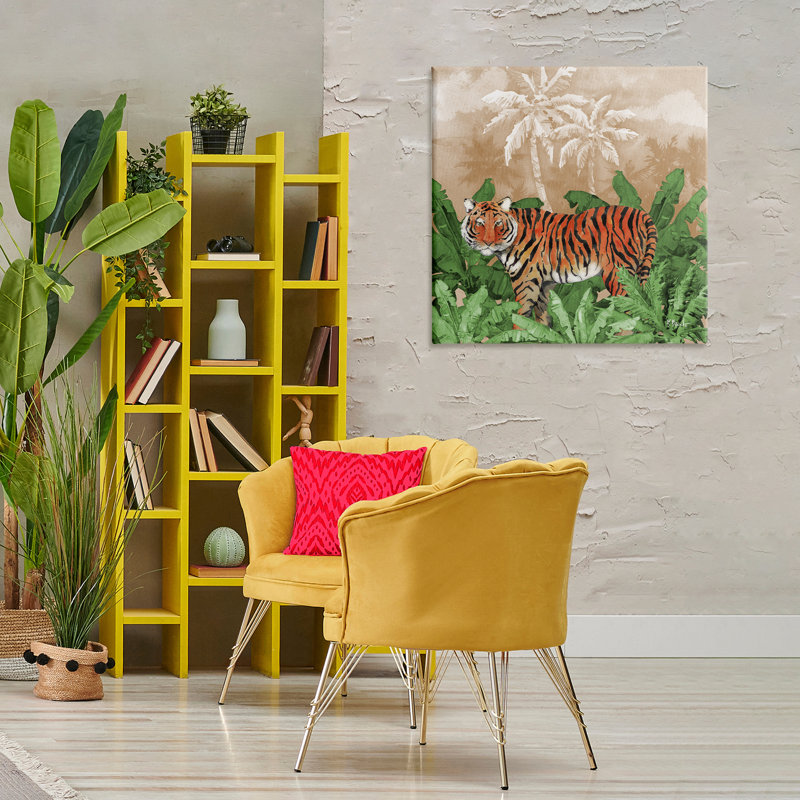 «Jungle Life Tiger» par Paul Brent, H 30 po x l 30 po