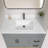 42 In. Engineered Stone Vanity Backsplash 4 In. Bathroom Vanity Back Splash In Carrara White