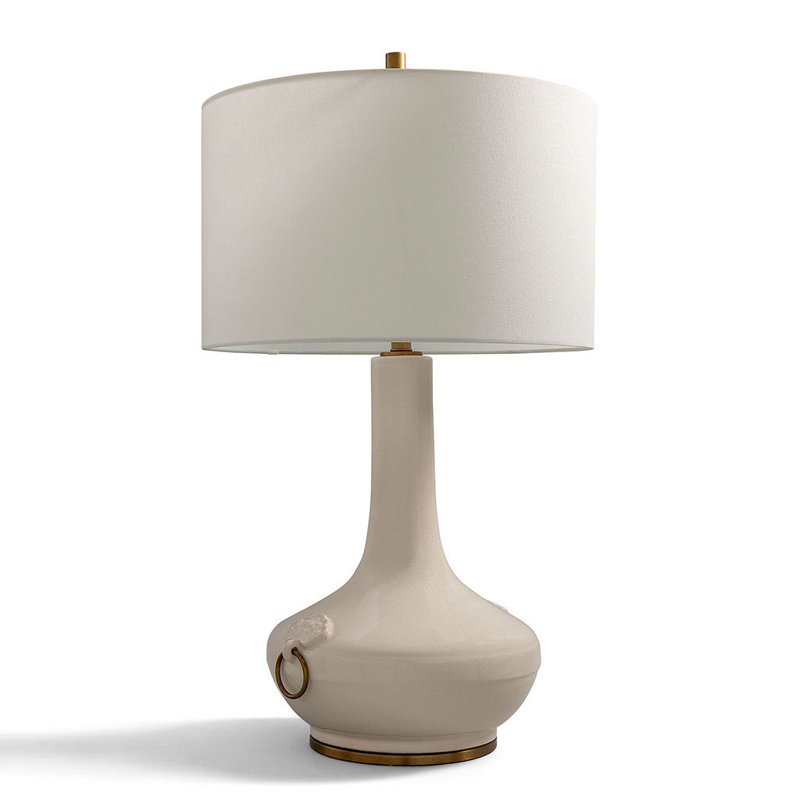 Lotus Lamp, Cream
