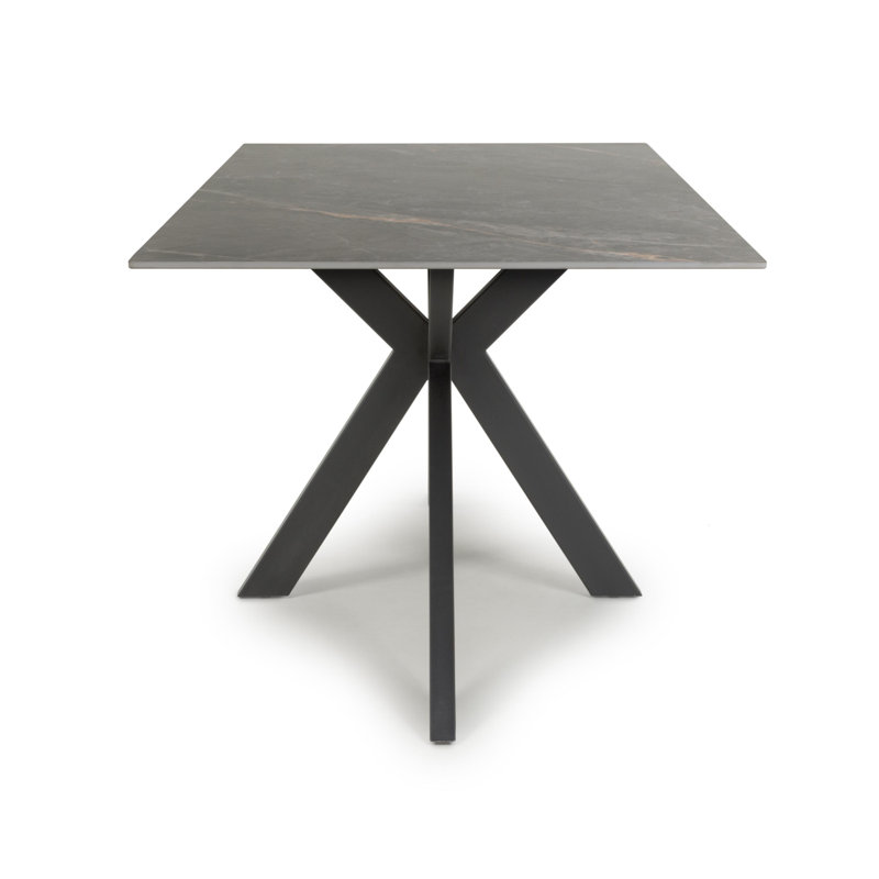 Tokyo Medium 1.6m Ceramic Dining Table, Grey