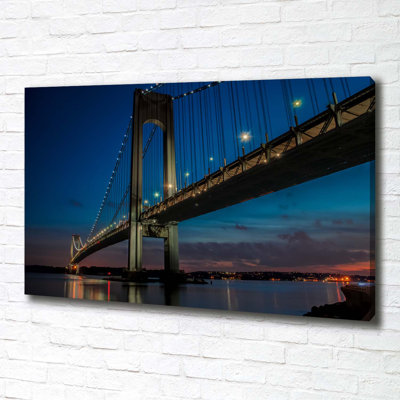 Brooklyn Bridge - Wrapped Canvas Print