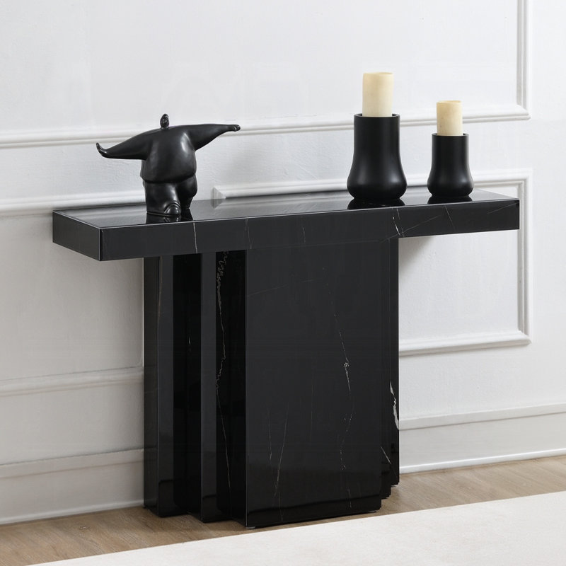 Drisana Console Table With Mirror