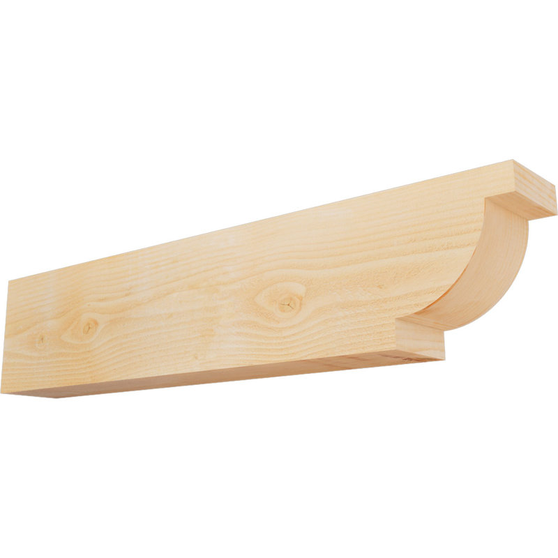 Alpine Rough Sawn, Sapin de Douglas, H 10 po x l 48 po x P 6 po