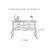 Retro Elegant Practical Console Table