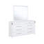Commode 8 tiroirs avec miroir Buckley