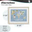 «Kid's Map of World», reproduction encadrée sous verre, par Carla Daly-972504458-972504456