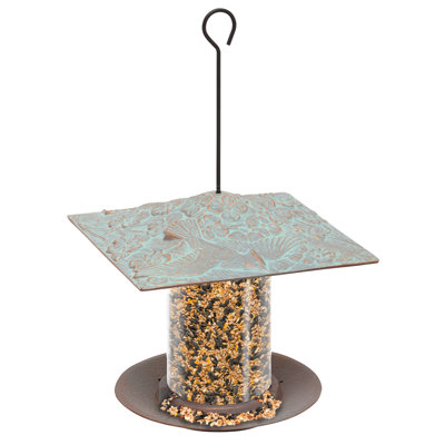 Cardinal Tube Bird Feeder