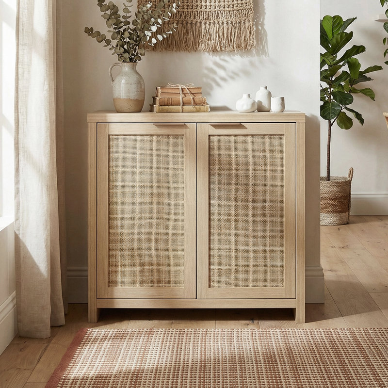 Buffet de 31,5 po Arianna, Chêne pâle