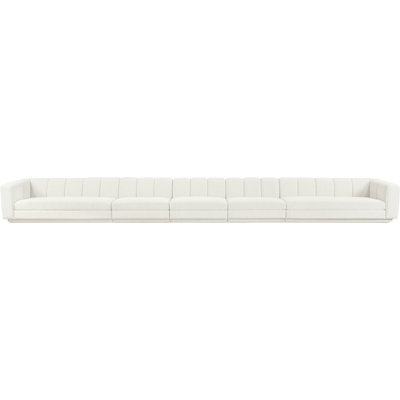 Chiquita Fabric Upholstered 5Pc. Modular Sofa