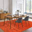 Non Slip Area Rug Low Pile Bedroom Rugs Machine Washable Floor Mat Living Room Carpet - NT0201-98684028