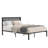 3 - Pieces Full / Double Bedroom Set in Black