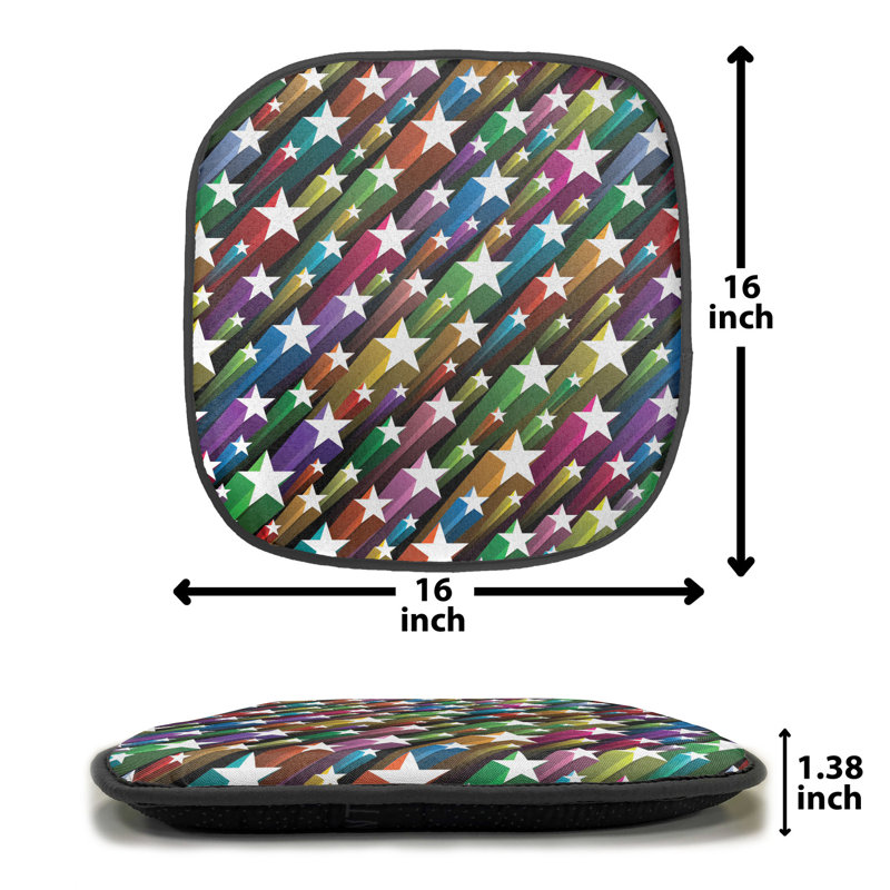 Outdoor 1.38'' Dining Chair Seat Cushion