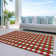 Machine Washable Indoor/Outdoor Xhevrie Red Rug